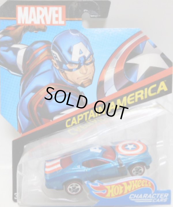 画像1: 2017 HW MARVEL 【CAPTAIN AMERICA】　BLUE/RL (2017 CARD)