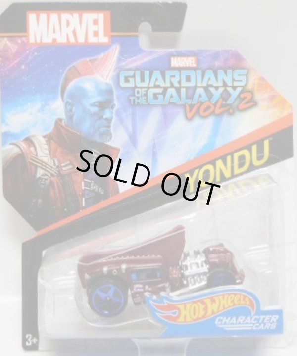 画像1: 2017 HW MARVEL 【"GUARDIANS OF THE GALAXY 2" YONDU】　MAGENTA/5SP (2017 CARD)