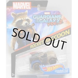 画像: 2017 HW MARVEL 【"GUARDIANS OF THE GALAXY 2" ROCKET RACCOON】　RT-DK.BROWN(服がBLUE)/PR5 (2017 CARD)