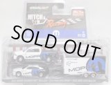 画像: 2017 GREENLIGHT - HITCH & TOW RACING "MIJO EXCLUSIVE" 【2016 DODGE CHARGER SRT HELLCAT/2014 RAM 1500 SPORT/ENCLOSED CAR HAULER】 WHITE/RR (MOPAR)(3024個限定）