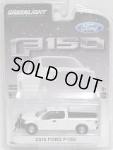 画像: 2017 GREENLIGHT HOBBY EXCLUSIVE 【2015 FORD F-150 (with SNOWPLOW)】 WHITE/RR