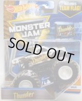 画像: 2017 MONSTER JAM includes TEAM FLAG! 【THUNDER 4X4】 WHITE