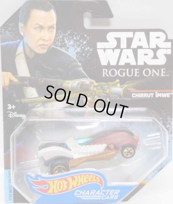 画像1: 2017 HW STAR WARS 【CHIRRUT IMWE】 FLAT RED-BROWN/5SP (2017 CARD)