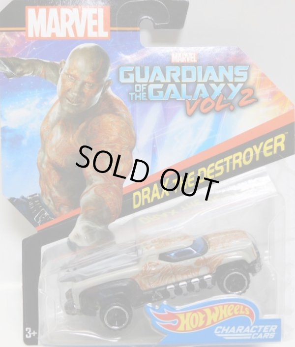 画像1: 2017 HW MARVEL 【"GUARDIANS OF THE GALAXY 2" DRAX THE DESTROYER】　LT.GRAY/OR6SP (2017 CARD)