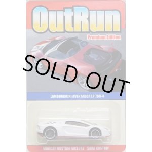 画像: SARA KUSTOM 【"OUT RUN" LAMBORGHINI AVENTADOR LP 700-4 (カスタム完成品）】 WHITE/MC5 （送料サービス適用外） 