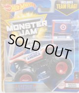 画像: 2017 MONSTER JAM includes TEAM FLAG! 【CAPTAIN AMERICA】 WHITE (MARVEL HEROES)