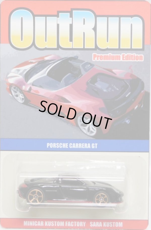 画像1: SARA KUSTOM 【"OUT RUN" PORSCHE CARRERA GT(カスタム完成品）】 BLACK/MC5（送料サービス適用外） 