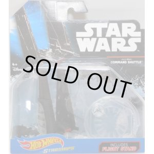 画像: 2017 HW STAR WARS STARSHIP 【KYLO REN'S COMMAND SHUTTLE】　BLACK (2017 CARD)