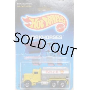 画像: 1989 WORKHORSES 【PETERBILT TANK TRUCK (SHELL)】 YELLOW/BW