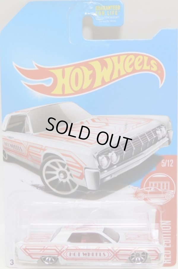 画像1: TARGET EXCLUSIVE RED EDITION 【'64 LINCOLN CONTINENTAL】　WHITE/10SP (予約不可）