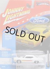 画像: 2017 JOHNNY LIGHTNING - MUSCLE CARS USA R1C 【1970 FORD TORINO GT】 WHITE/RR (1256個限定)