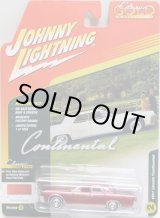 画像: 2017 JOHNNY LIGHTNING - CLASSIC GOLD COLLECTION R1D 【1961 LINCOLN CONTINENTAL】 MET.LT.RED/RR (1256個限定)