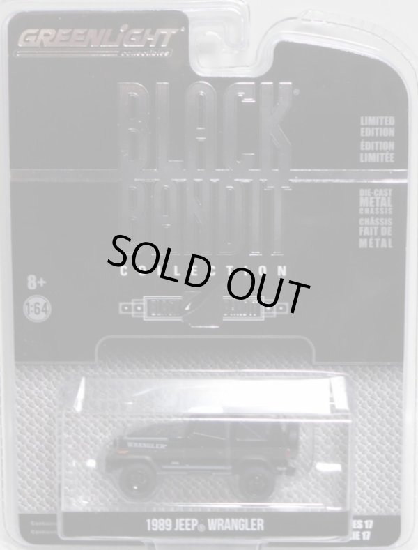 画像1: 2017 GREENLIGHT BLACK BANDIT SERIES17 【1989 JEEP WRANGLER】 BLACK/RR