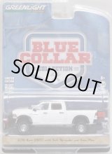 画像: 2017 GREENLIGHT BLUE COLLAR COLLECTION S2 【2016 RAM 2500 WITH SALT SPREADER AND SNOW PLOW】 WHITE/RR 