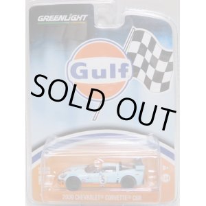 画像: 2017 GREENLIGHT HOBBY EXCLUSIVE 【"GULF" 2009 CHEVROLET CORVETTE C6R】 LT.BLUE/RR