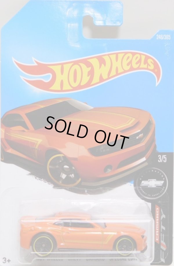 画像1: 【2013 HOT WHEELS CHEVY CAMARO SPECIAL EDITION】 ORANGE/PR5