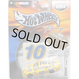 画像: 2002 HOT WHEELS RACING "STICKER" 【#10 TEAM NESQUIK FORD TAURUS】 YELLOW/RR