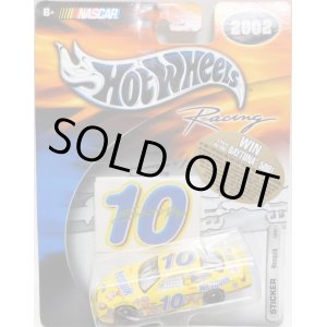 画像: 2002 HOT WHEELS RACING "STICKER" 【#10 TEAM NESQUIK FORD TAURUS】 YELLOW/RR