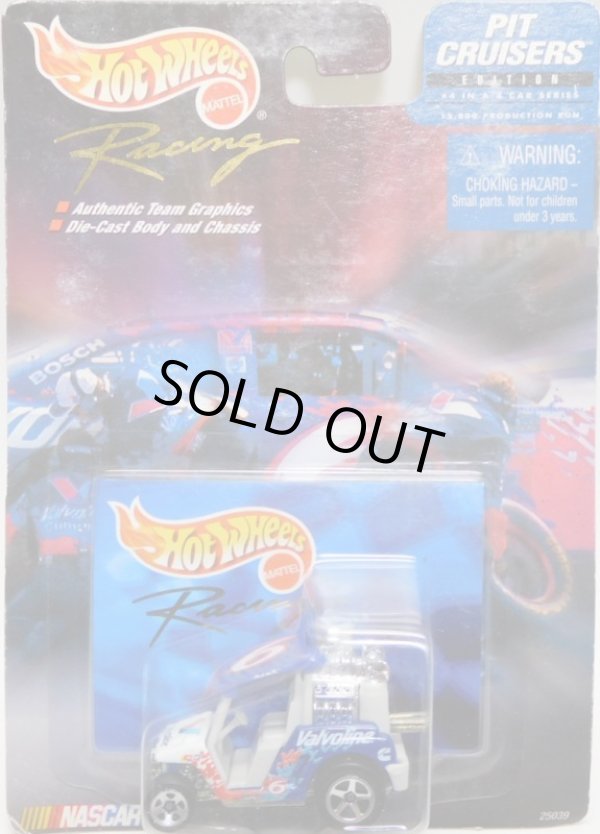 画像1: 2000 HOT WHEELS RACING PIT CRUISERS SERIES【#6 TEAM VALVOLINE】　BLUE/5SP