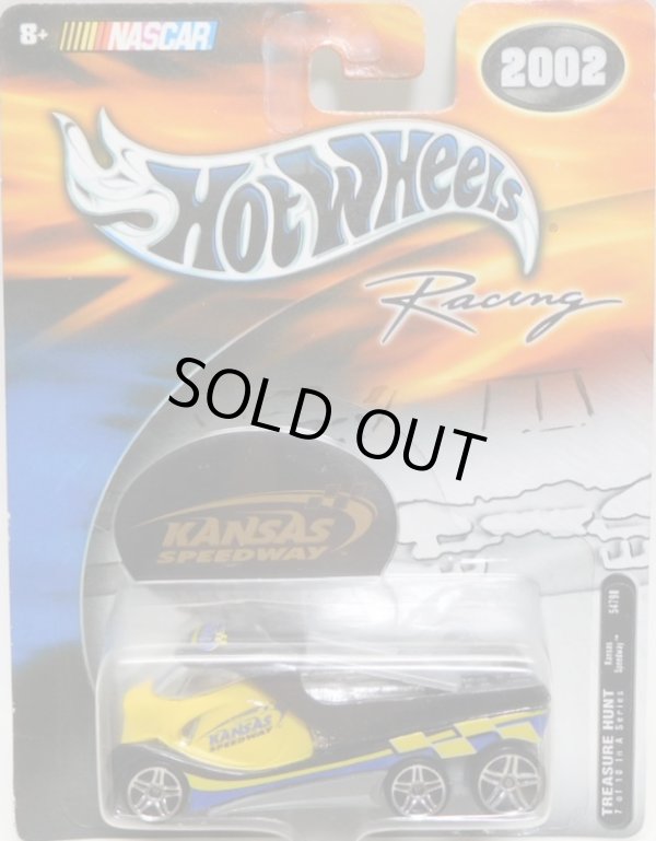 画像1: 2002 HOT WHEELS RACING "TREASURE HUNT"【"KANSAS SPEEDWAY" CABBIN' FEVER】　YELLOW-BLACK/PR5