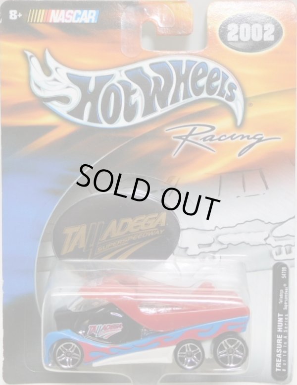 画像1: 2002 HOT WHEELS RACING "TREASURE HUNT"【"TALLADEGA SUPER SPEEDWAY" CABBIN' FEVER】　BLACK-RED/PR5