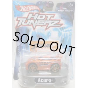 画像: 2003 HOT TUNERZ 【2001 ACURA INTEGRA】　ORANGE (1/64より大きいです）