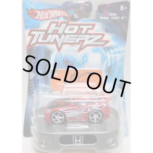 画像: 2003 HOT TUNERZ 【2000 HONDA CIVIC SI】　RED (1/64より大きいです）