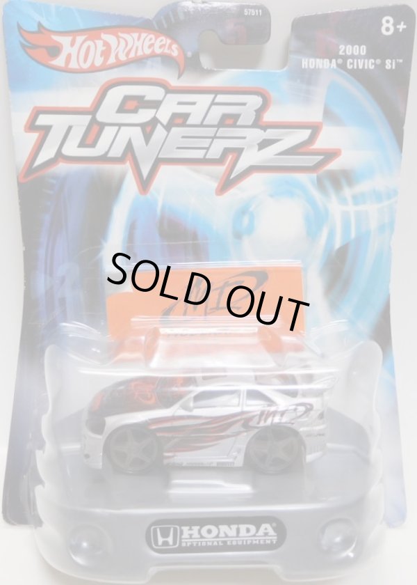 画像1: 2003 CAR TUNERZ 【2000 HONDA CIVIC SI】　SILVER (1/64より大きいです）