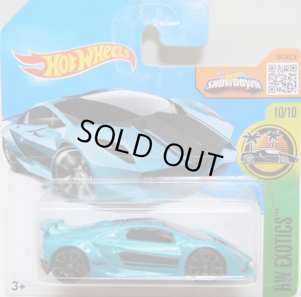 画像1: 【LAMBORGHINI SESTO ELEMENTO】　AQUA/FTE2  (インターナショナル・ショートカード) 