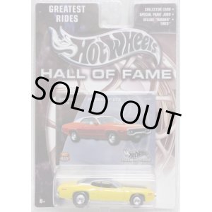 画像: 2003 HALL OF FAME - GREATEST RIDES 【PLYMOUTH GTX】 YELLOW/RR