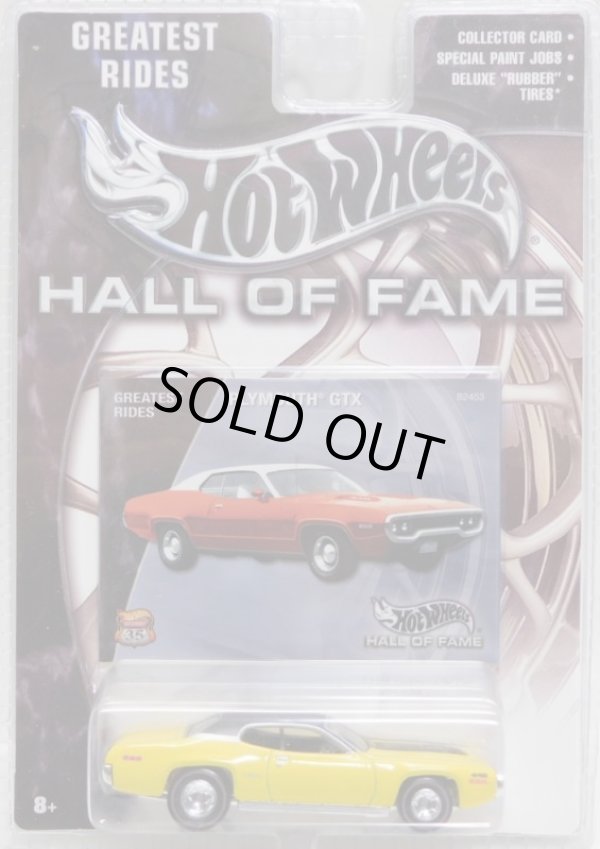 画像1: 2003 HALL OF FAME - GREATEST RIDES 【PLYMOUTH GTX】 YELLOW/RR