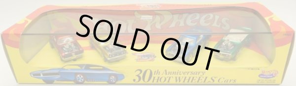 画像1: 1998 100% COLLECTIBLES 4CAR SET 【30th ANNIVERSARY HOT WHEELS CAR】NITTY GRITTY KITTY/HEAVY CHEVY/KING KUDA/LIGHT MY FIREBIRD