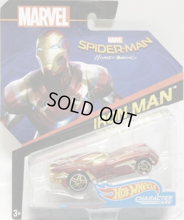 画像1: 2017 HW MARVEL 【"SPIDER-MAN HOMECOMING" IRON MAN】　RED/PR5 (2017 CARD)