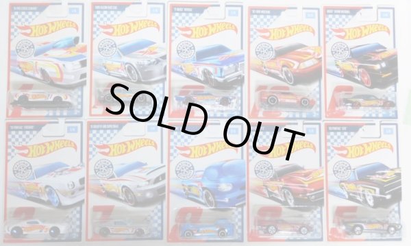 画像1: 2017 WALMART EXCLUSIVE - RACING CIRCUIT 【10種セット】 '10 PRO STOCK CAMARO/'71 BUICK RIVIERA/'70 PONTIAC FIREBIRD/FORD FALCON RACE CAR/'69 PONTIAC GTO/BUICK GRAND NATIONAL/'15SHELBY GT-500 SUPER SNAKE/DEORA II/'69 CORVETTE/'92 FORD MUSTANG