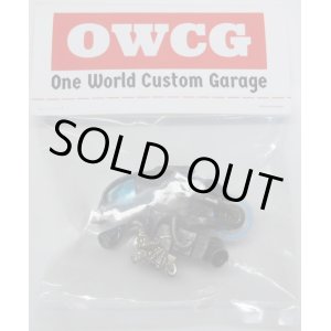 画像: ONE WORLD CUSTOM GARAGE 【宇宙骸骨 (カスタム完成品）】 BLACK (BLUE WINDOW) （送料サービス適用外） 