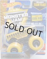 画像: 2017 MONSTER JAM includes TEAM FLAG! 【HIGHER EDUCATION】 YELLOW (COLOR TREADS)