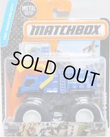 画像: 2017 MATCHBOX TRACK ASST 【TRASH & BASH】 BLUE
