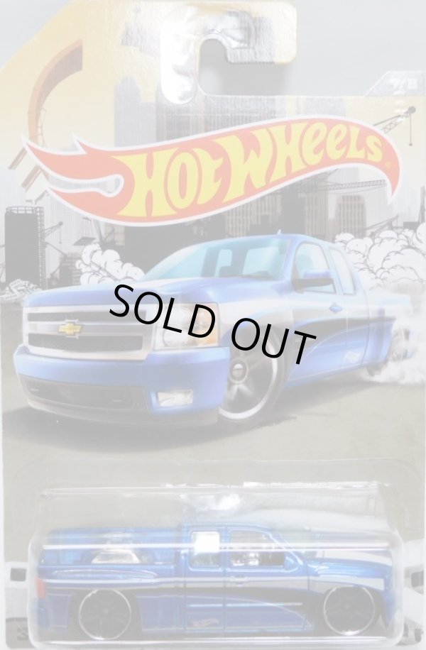 画像1: 2016 WALMART EXCLUSIVE - RAD TRUCKS 【CHEVY SILVERADO】 BLUE/PR5