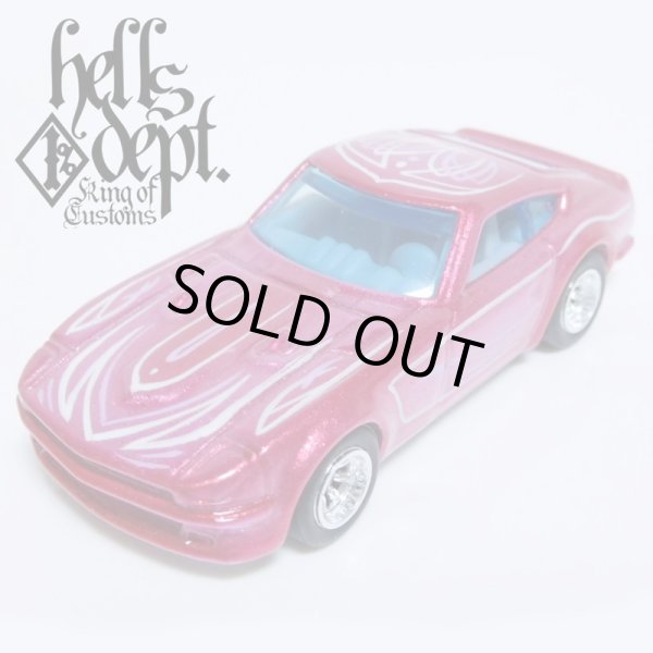 画像1: HELLS DEPT 2017 SHO Pinstriping 【DATSUN 240Z (カスタム完成品)】PINK/RR(送料サービス適用外）