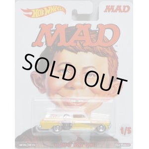 画像: 2017 POP CULTURE - MAD MAGAZINE 【'64 CHEVY NOVA PANEL】 WHITE-YELLOW/RR (MAD)(予約不可）