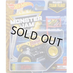 画像: 2017 MONSTER JAM includes TEAM FLAG! 【ZOMBIE】 YELLOW (EPIC ADDITIONS)(2017 NEW LOOK!)