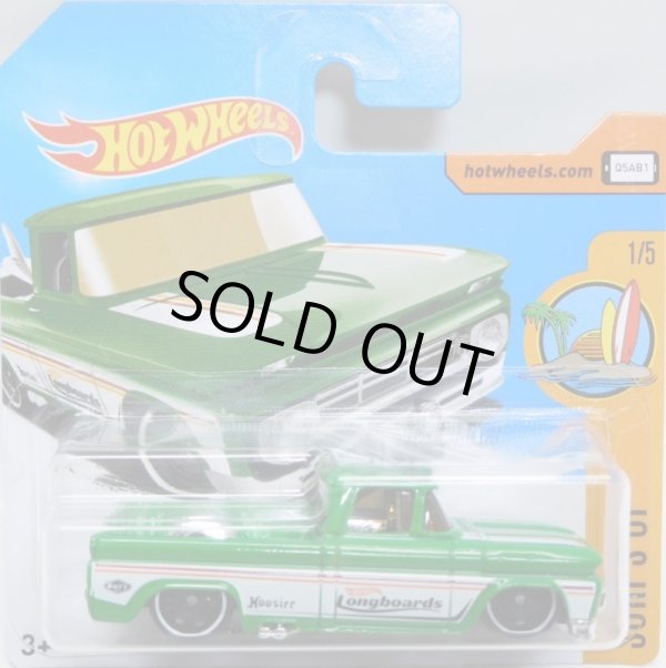 画像1: 【CUSTOM '62 CHEVY PICKUP】 GREEN/DD8(インターナショナル・ショートカード) 