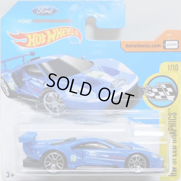 画像1: 【2016 FORD GT RACE】 BLUE/J5 (NEW CAST)(インターナショナル・ショートカード) 