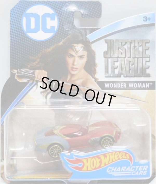 画像1: 2017 ENTERTAINMENT CHARACTERS "DC COMICS"【"JUSTICE LEAGUE" WONDER WOMAN】　FLAT RED/J5