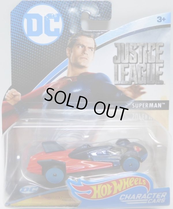 画像1: 2017 ENTERTAINMENT CHARACTERS "DC COMICS"【"JUSTICE LEAGUE" SUPERMAN】　DK.BLUE/BLUE NW (BLUEホイール）