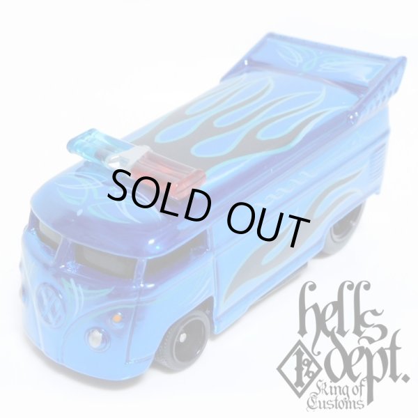 画像1: HELLS DEPT 2017 SHO Pinstriping 【VOLKSWAGEN DRAG BUS with BAR (カスタム完成品)】BLUE/RR(送料サービス適用外）