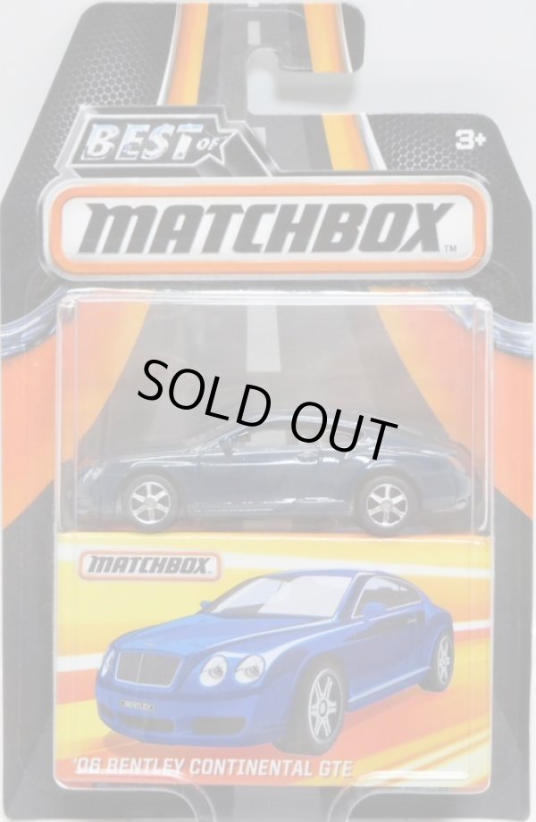 画像1: 2017 BEST OF MATCHBOX 【'06 BENTLEY CONTINENTAL GTE】 DK.BLUE