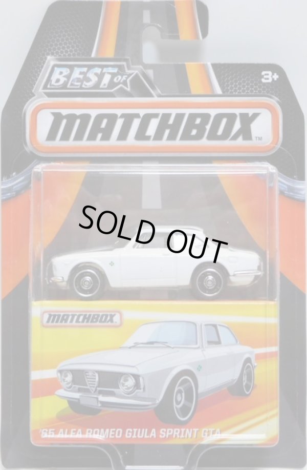 画像1: 2017 BEST OF MATCHBOX 【'65 ALFA ROMEO GIULA SPRINT GTA】 WHITE