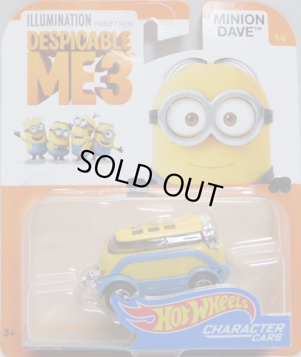 画像1: 2017 ENTERTAINMENT CHARACTERS 【MINION DAVE】　YELLOW/5SP