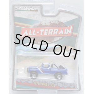 画像: 2017 GREENLIGHT ALL-TERRAIN S5 【1970 FORD F-100】  BLUE/RR (FORD RACING)